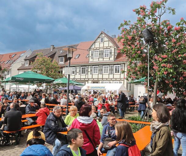 Das Eglosheimer Kelterplatzfest im vergangenen Jahr.