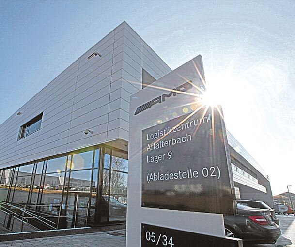 2014 eröffnete AMG in Affalterbach ein neues Logistikzentrum.